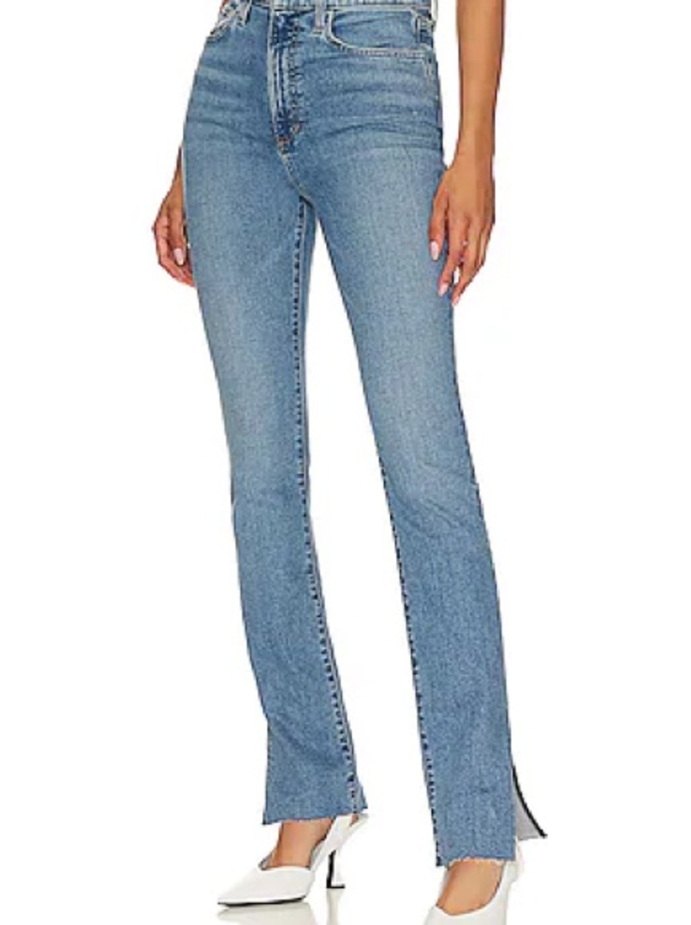 Favorite Daughter The Valentina Tower Super
High Rise Cigarette Jeans - Size 24